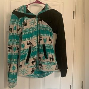 Nike Winter Christmas Zip Up Hoodie